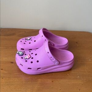 Crocs Kids Classic Cutie Platform Clogs